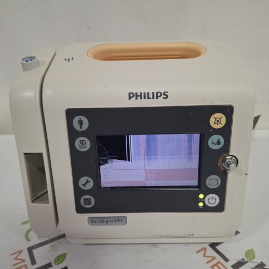(10) Philips SureSigns VS2 Vital Signs Monitor Lot
