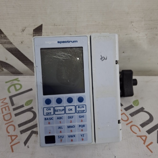 (10) Baxter Sigma Spectrum w/Non Wireless or No Battery Infusion Pump Lot