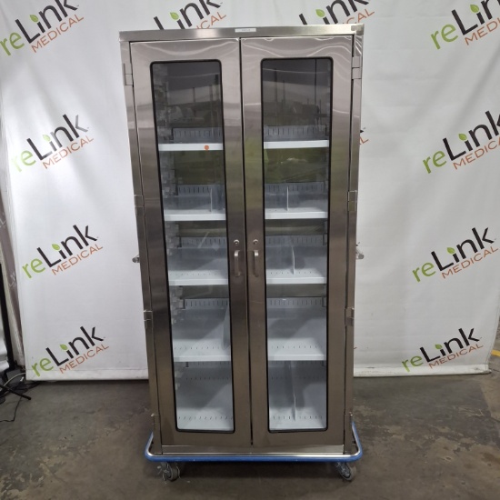 LogiQuip LogiCell Stainless Steel Double Wide Cart - 686015