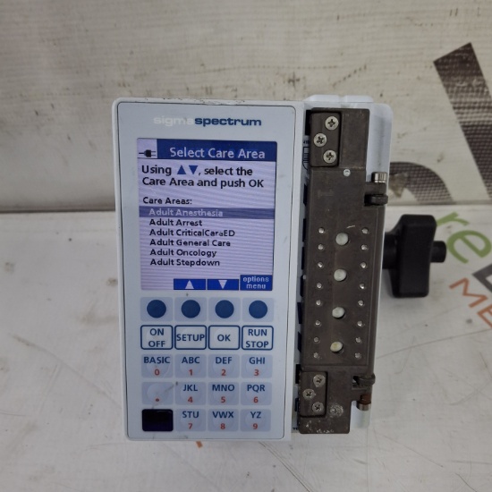 (10) Baxter Sigma Spectrum 8.00.05 w/o Battery Infusion Pump Lot