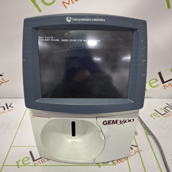 Instrumentation Laboratory Company GEM Premier 3500 Blood Gas Analyzer - 683901