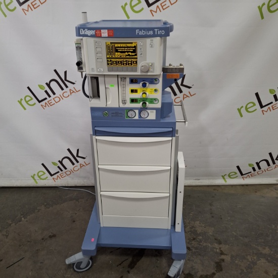 Draeger Medical Fabius Tiro Anesthesia Machine - 663267