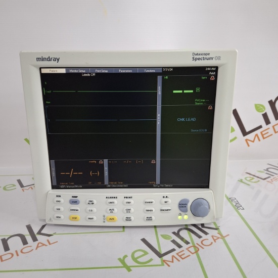 Mindray Datascope Spectrum OR Patient Monitor - 675575