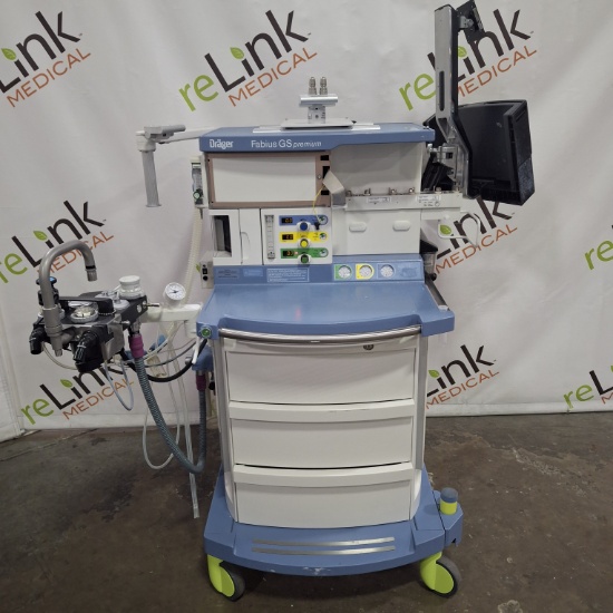 Draeger Medical Fabius GS Premium Anesthesia Machine - 664813