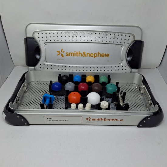 Smith & Nephew BHR Trial Modular Heads Tray - 533530