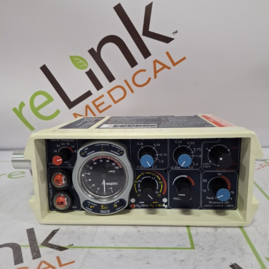 (2) Smiths Medical Pneupac BabyPAC 100 Ventilator Lot