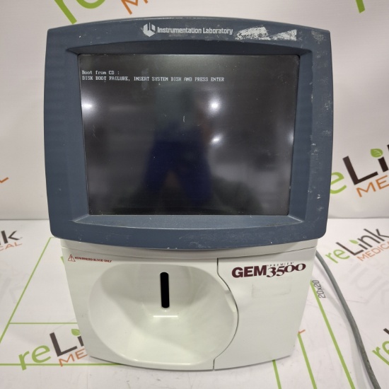 Instrumentation Laboratory Company GEM Premier 3500 Blood Gas Analyzer - 683874