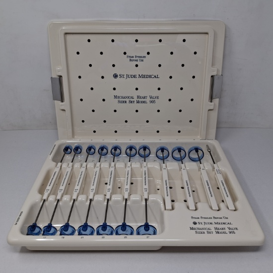 St. Jude Medical, Inc. 905 Mechanical Heart Valve Sizer Set - 581804