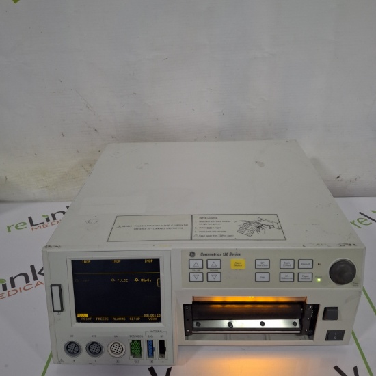 GE Healthcare Corometrics 120 Model 129 Fetal Monitor - 677135