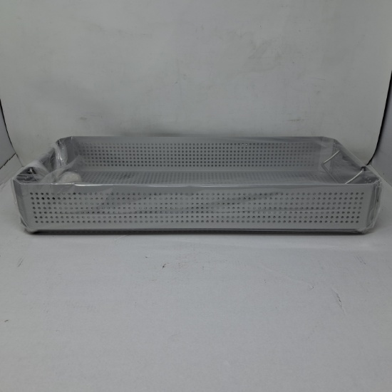 Case Medical Inc MediTray BSKF03 Full Size Aluminum Basket 21.3"x9.6"x3" - 537250