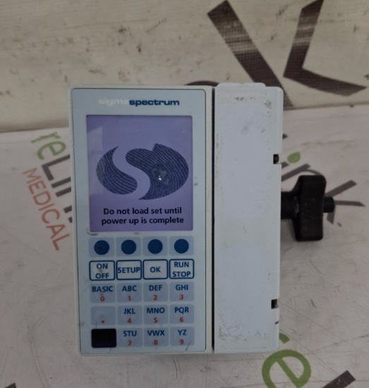 (10) Baxter Sigma Spectrum 8.00.05 w/o Battery Infusion Pump Lot