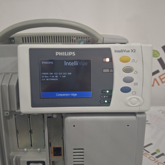 (5) Philips IntelliVue X2 Monitor - Fast SpO2 Lot