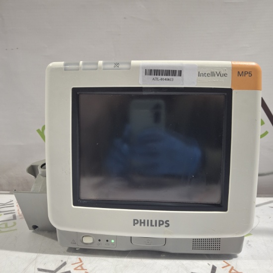 Philips IntelliVue MP5 SpO2, ECG, NIBP, IBP, Temp, CO2 Patient Monitor - 689588