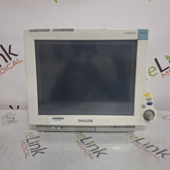 (5) Philips IntelliVue MP70 Patient Monitor Lot