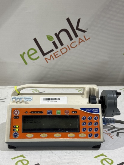 Smiths Medical Medfusion 3500 Version 6 Syringe Infusion Pump - 702792