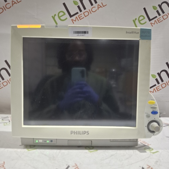 (5) Philips IntelliVue MP70 Patient Monitor Lot