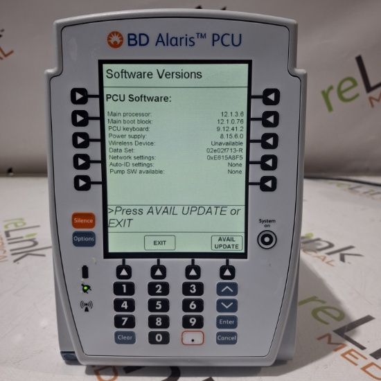 Becton Dickinson 8015 Large Screen POC Infusion Pump - 705149
