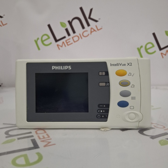 (5) Philips IntelliVue X2 Monitor - Fast SpO2 Lot