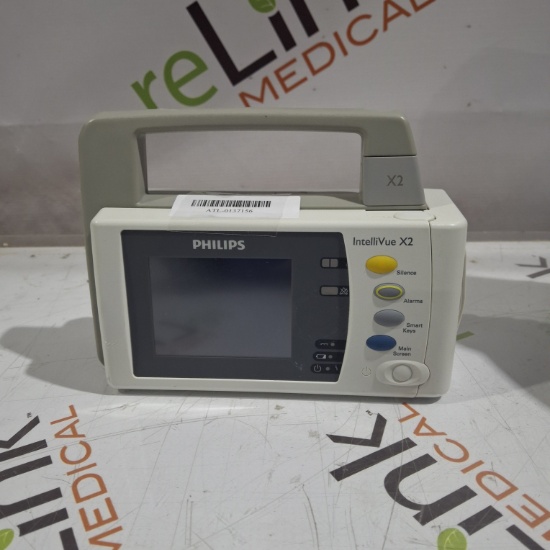 (5) Philips IntelliVue X2 Monitor - OxiMax SpO2 Lot