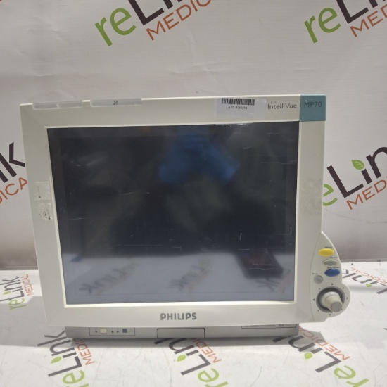 (5) Philips IntelliVue MP70 Patient Monitor Lot