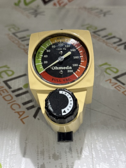 Ohmeda Medical Vacuum Regulator - 697086