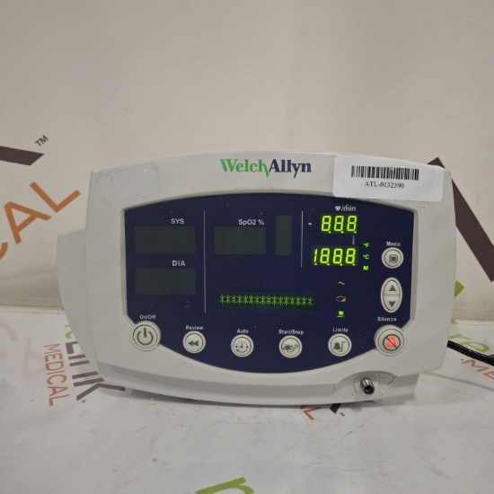 Welch Allyn 300 Series - Masimo SpO2, Temp Vital Signs Monitor - 622595