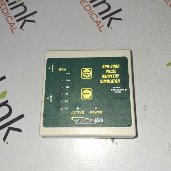 BC Biomedical SPO-2000 Pulse Oximetry Simulator - 651267