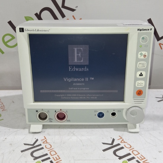 Edwards Lifesciences Vigilance II Patient Monitor - 674358