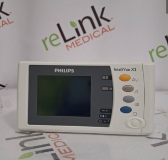 (5) Philips IntelliVue X2 Monitor - Fast SpO2 Lot