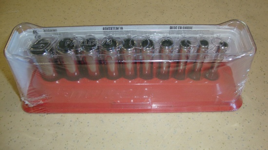 New Snap On 10pcs 1/4 Deep Socket Set