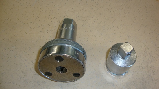 Snap On 1/2 Bolt Grip Extractor A80A & 3/4 TO 1/2 Adapter