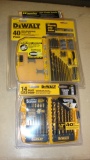 Dewalt 14pcs Titanium Drill Bit Set & 40pcs Drilling Drve Set