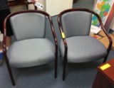 Blue Client Chairs