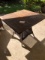 SQUARE WOODEN PATIO TABLE