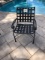 METAL PATIO CHAIRS