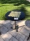 OUTDOOR ROUND METAL TABLE