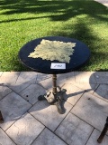 OUTDOOR ROUND METAL TABLE