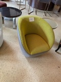 SWIVEL CHAIR YELLOW 