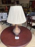 LAMP BRASS VASE BASE