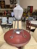 OUTDOOR MEDIUM LAMPS IRON BASE 44'' TALL