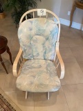 ROCKING CHAIR WHITE WOOD