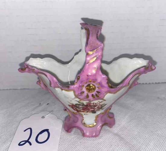 Vase Porcelain - Souvenir of Pan American  Buffalo 1901 Made in Germany 3.5"x 4"
