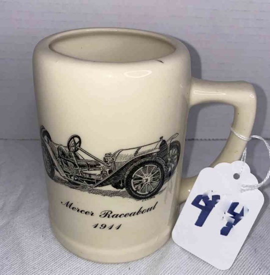 Mercer Raceabout 1911 Mug-Walter Crowell Company, NY Authentic Reproduction From Long Island Automot