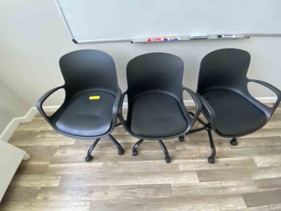 Black Dimple Chairs