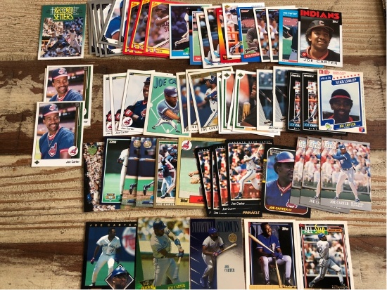 Joe Carter 54 Card Lot