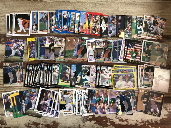Mark McGwire 104 Card Lot w/Inserts