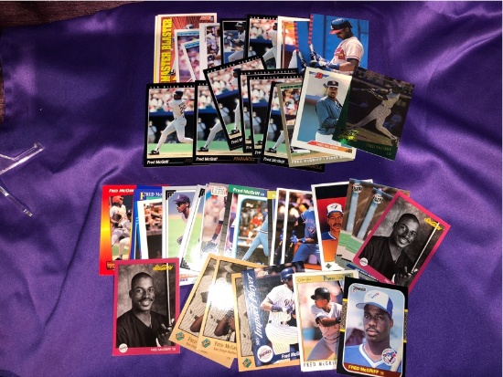 Fred McGriff 70 Card Lot
