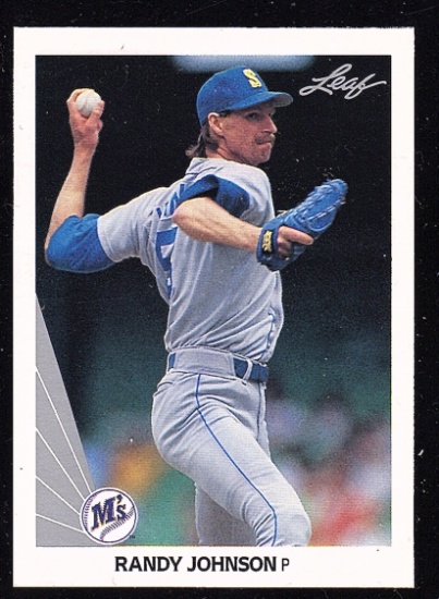 Randy Johnson 1990 Leaf Rookie 483