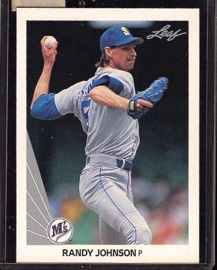 Randy Johnson 1990 Leaf Rookie 483