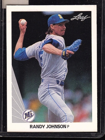 Randy Johnson 1990 Leaf Rookie 483